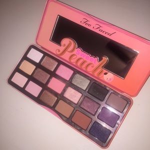 Too Faced sweet peach eyeshadow palette.